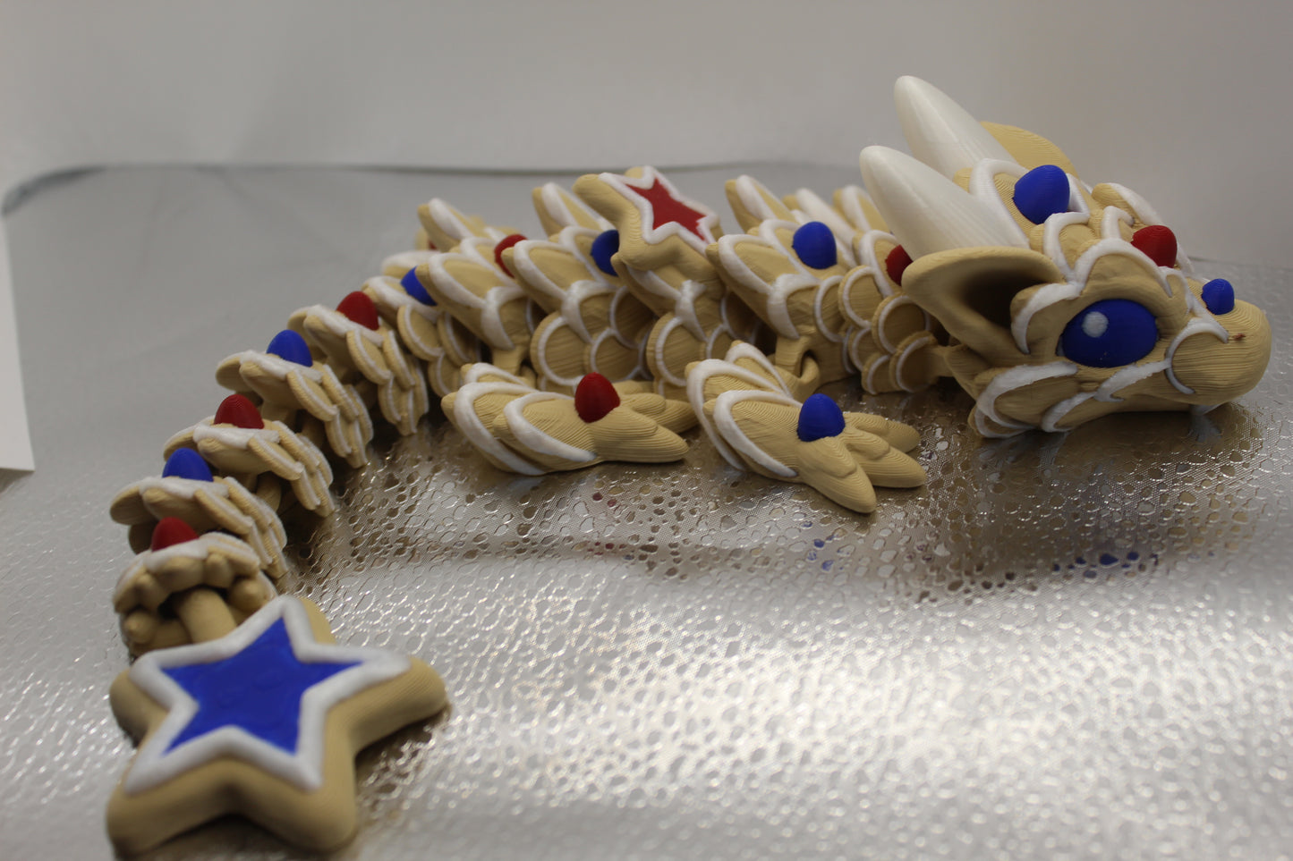 Patriotic Cookie Dragon