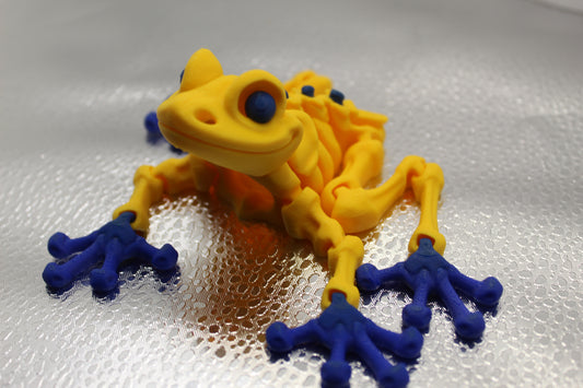 Skeleton Frog Magnet