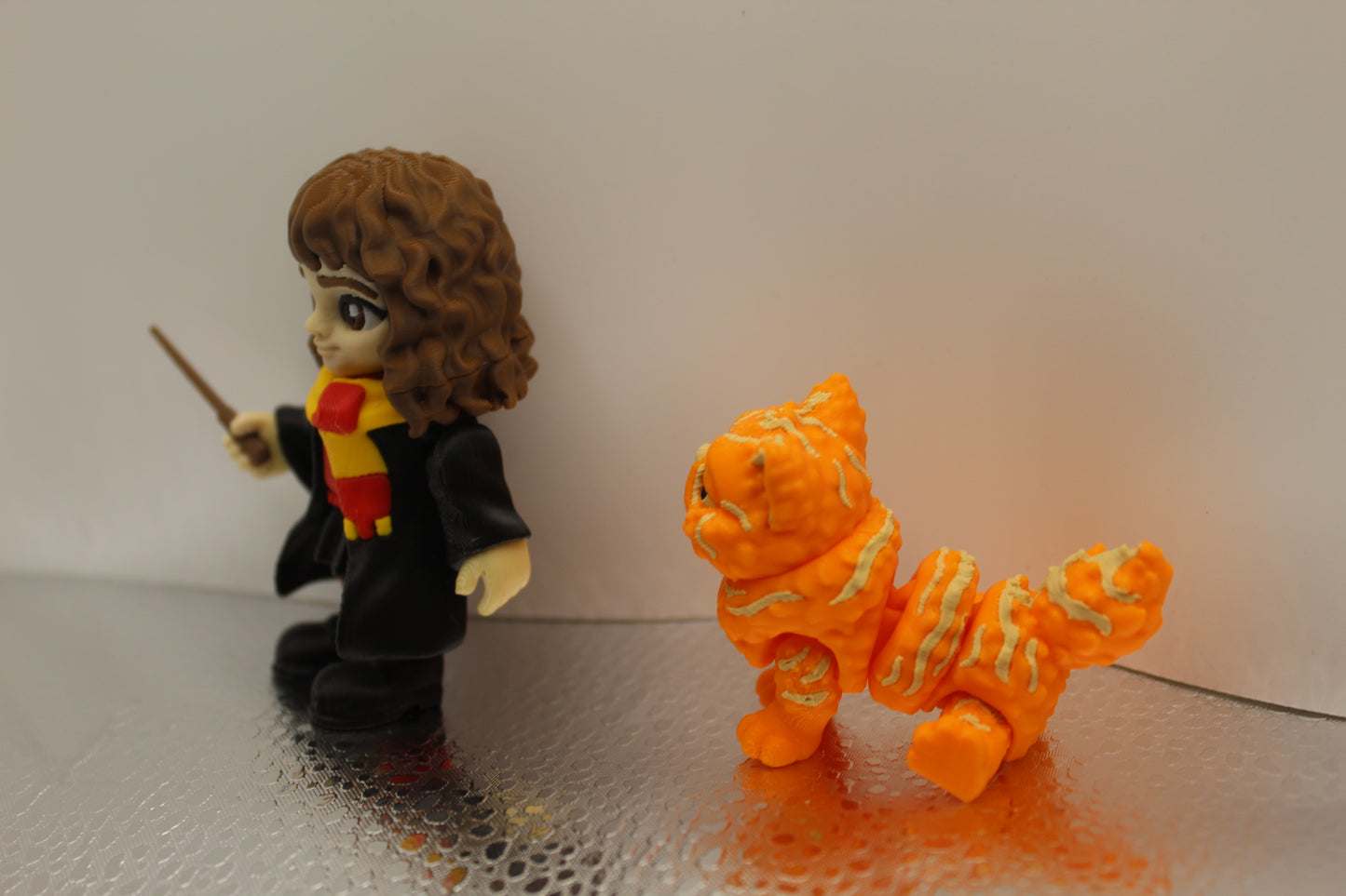Hermione Granger & Crookshanks